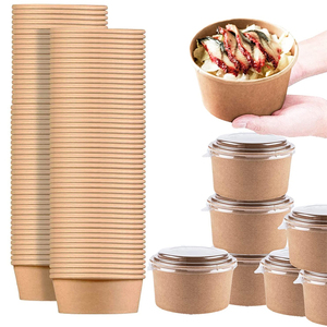 <span class=keywords><strong>Taza</strong></span> De Helado desechable De 3,4 Oz, tapa De cúpula, contenedor De bañera De Helado De 125ml - Product Image 1