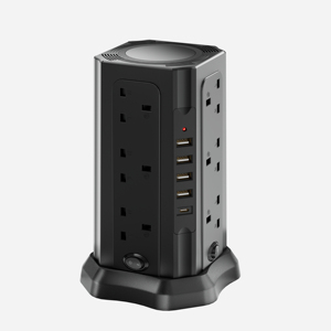 Chất lượng cao 12 + 4 USB Một cổng + 1 Type-C 10A Thiết bị chuyển mạch ổ cắm 3m Bàn điện dải USB mở rộng dây với 4 USB phích cắm - Product Image 1