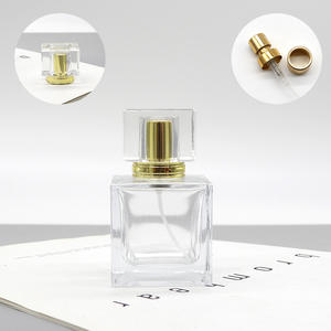 Botella de Perfume Cuadrada de Vidrio de 30 ml para Rellenar, Venta al por Mayor - Product Image 5