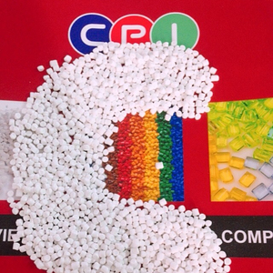 Color blanco Caco3 relleno Masterbatch PE relleno Masterbatch película grado película soplada bolsa de compras Virgin Carrier CPI marca - Product Image 1