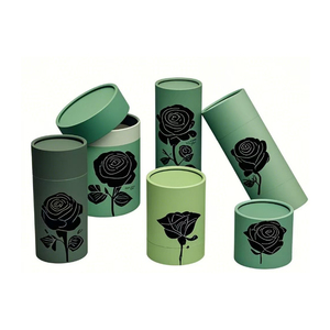 Recyclable Cylinder Paper Tube for Coffee and Tea Packaging - Product Image 1