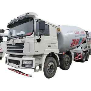 Hiệu quả và đáng tin cậy sử dụng shacman trộn bê tông xe tải 8cbm đến 12 mét khối công suất với f3000 mô hình