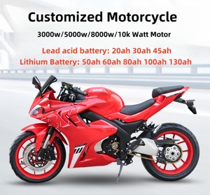 Moto électrique tout-terrain puissante de 10 000 W, longue portée, avec frein à disque pour adultes - Product Image 3