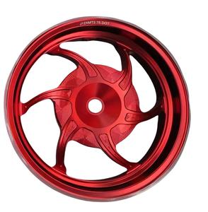 Jantes CNC en aluminium de 12 pouces à montage direct pour Honda Giorno - Jantes en alliage à motif personnalisé pour l'Asie du Sud-Est - Product Image 1