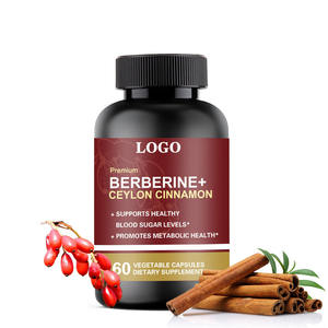 Cápsulas de Berberina OEM, Canela de Ceilán, Clorhidrato de Berberina, Suplementos para el Metabolismo, Cápsulas de Berberina - Product Image 1