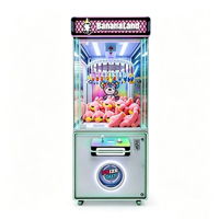 Machine à grappin d'arcade à monnayeur avec accepteur de billets pour la distribution de cadeaux