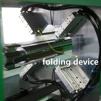 Máquina para fabricar fundas estériles de PU para sondas de ultrasonido de 6*58 pulgadas, plegables telescópicas 3D