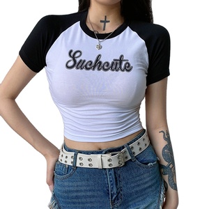 Camiseta de Manga corta mujer เสื้อออกกำลั<span class=keywords><strong>ง</strong></span>กายแขนยาวสำหรับผู้หญิงเสื้อยืดลำลอ<span class=keywords><strong>ง</strong></span> - Product Image 3
