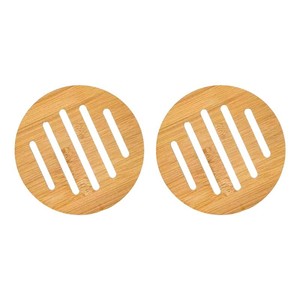 Tapis isolant thermique en bambou, tapis de table, tapis pour bols, tapis pour casseroles, set de table, tapis anti-brûlure, tapis pour tasses, tapis pour bouilloire - Product Image 5