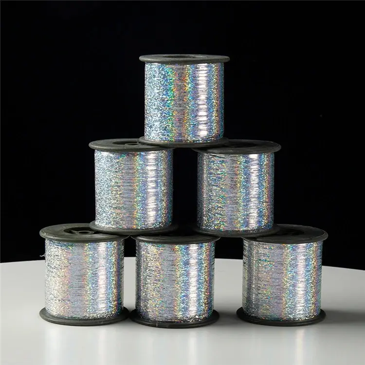 Factory Direct Top Quality Holographic Type Laser Lurex Yarn