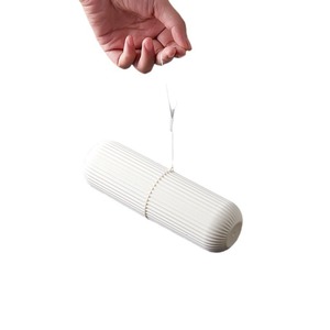 Estuche de Viaje Multiusos para Cepillo de Dientes, Portátil, Protector, con Vaso para Enjuague Bucal, para Camping, Viajes y Uso Diario - Product Image 4