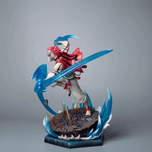 หุ่นอนิเมะ Demon Slayer Kimetsu NO yaiba แกะสลักง่ายจีเคสายบนพีวีซีของเล่นแบบจำลองสามที่นั่ง Yiwu รูปปั้นเรืองแสง - Product Image 4