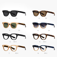 Lunettes bloquant la lumière bleue Lunettes Marques célèbres Montures optiques en acétate et métal Montures en acétate de qualité supérieure de bonne qualité