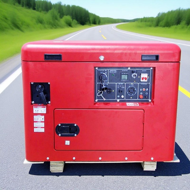 Silent-Output 9Kilowatt Generator, Efficient Low-Noise Power Source for RVs & Emergency Outages