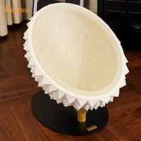 Lit pour chat moderne Kinghon Durian Rubber, ultra-résistant, griffoir, soulagement des démangeaisons, universel quatre saisons