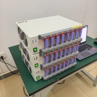 Probador de Capacidad de Batería de 8 Canales 5V 3A 6A 10A para Celdas 18650 Cilíndricas, Tipo Bolsa y Tipo Moneda, y Baterías EV