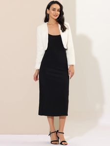 Allegra K - Bolero de Piel Sintética para Mujer, Estilo <span class=keywords><strong>Ballet</strong></span>, para Halloween, Noche, Formal, de Algodón y Seda - Product Image 3