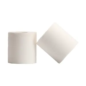 Toiletten papier benutzer definiertes 3-lagiges Seidenpapier jungfräuliches Zellstoffkern-Toiletten papier