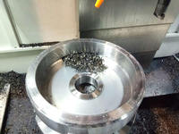 Torno Vertical de Servicio Pesado DL VTC1600 con Sistema de Control CNC GSK, Husillo Único y Mandril de 4 Mordazas