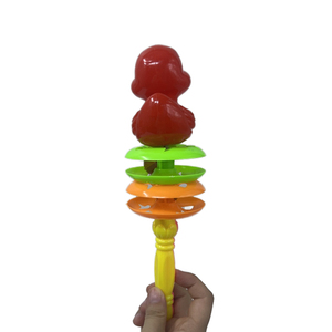 <span class=keywords><strong>Hochet</strong></span> à main en plastique pour bébé, jouet musical avec cloches à secouer pour nouveau-nés et tout-petits - Product Image 6