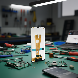 Display LCD touchscreen da 6.0 pollici TFT nero originale Service Pack per Samsung Galaxy A04 A045 - Product Image 3