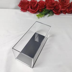 <span class=keywords><strong>Boîte</strong></span> de présentation en <span class=keywords><strong>plastique</strong></span> anti-poussière entièrement assemblée Cube en acrylique transparent Base noire pour petits conteneurs de stockage pour les objets de collection <span class=keywords><strong>Action</strong></span> - Product Image 5