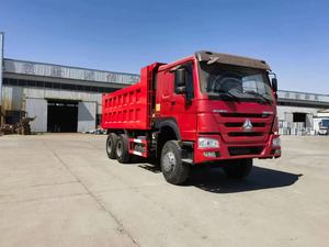 Camion benne HOWO d'occasion en bon état, diesel Nissan, conduite à gauche, 6x4, pour l'Afrique - Product Image 2