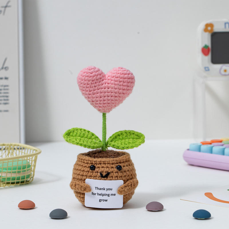 Plante en pot rose love-card