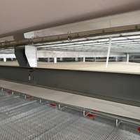 Système de cage de batterie d'alimentation automatique de Type H pour poulet de chair bébé poussin viande poulet de chair volaille ferme poulailler