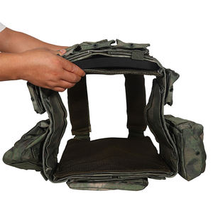 600Dポリエステルクイックリリース戦術的なプレートキャリアストックハンティングベスト屋外活動のための個人用防衛機器 - Product Image 4