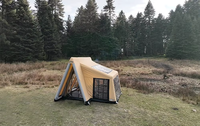 Nouveau style de tentes de camping gonflables en PVC portables et imperméables confort défini en milieu sauvage pour le camping en plein air d'hiver en vente