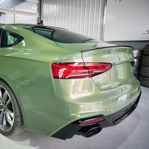 Accessoires automobiles : Jupes latérales de voiture en fibre de carbone pour Audi A5 4 portes B9.5 (2020-2024) – Amélioration et lifting - Product Image 4