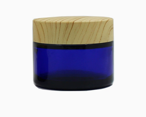 <span class=keywords><strong>Bouteille</strong></span> de stockage en verre écologique de 50 g avec couvercle en bambou, design moderne pour cadeaux d'affaires - Product Image 1