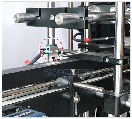 ZONESUN ZS-XG445 Bomba de gatilho automático para tampar garrafas com alimentador vibratório de tampa