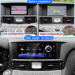 Radio Multimedia para Auto STWEI Android 14 de 10.25 Pulgadas para Infiniti Q70 Q70L M25 M35 M37 2011-2019, Reproductor de DVD, Carplay Inalámbrico - Product Image 3