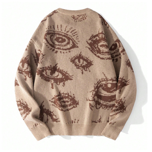 Pull <span class=keywords><strong>en</strong></span> tricot personnalisé pour <span class=keywords><strong>homme</strong></span>, cardigan, polo, tricotage, style polyvalent toutes saisons, doux, agréable pour la peau, manches longues - Product Image 3