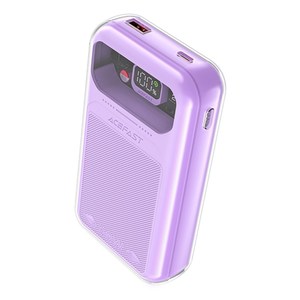 <span class=keywords><strong>ACEFAST</strong></span> 20000mAh Cargador portátil 30W Carga rápida Banco de energía Paquete de batería Pantalla LED Porcentaje de batería - Product Image 5