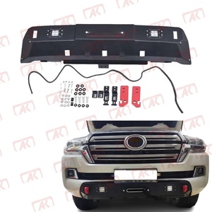 Parachoques delantero de acero Lc200 Facelift, barra de toro para Toyota Landcruiser lc200 2016 + - Product Image 1