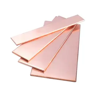La placa de cobre puro conductora C1100 T2 puede ser una placa de cobre T2 de corte cero