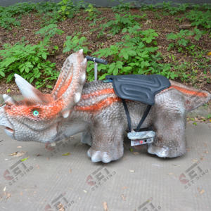 Paseos en Scooter de Dinosaurio para Niños en Centros Comerciales, Producto de Dinosaurio, Juego de Paseos en Coche Eléctrico para Niños, Coche de Dinosaurio Realista - Product Image 4