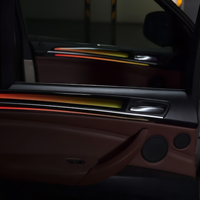Kit d'éclairage LED intérieur pour voiture, style galaxie dynamique coloré, amélioration de l'éclairage ambiant pour BMW X5/X6 E70/E71 2006 - 2013