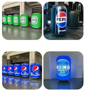 Écran LED flexible en forme de canette personnalisée pour intérieur, affichage LED couleur P2, écran publicitaire vidéo créatif pour canettes de boissons - Product Image 5