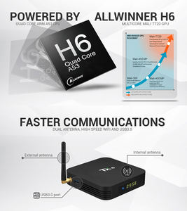 Smart TX6 TV Box Quad Core Allwinner H6 Android 9.0 4GB 32GB Settop Box - Product Image 6