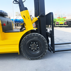 Chariot élévateur électrique tout-terrain extérieur à batterie lithium-ion 3 tonnes 48V/60V certifié CE, sans émission d'échappements, nouveau conteneur - Product Image 6