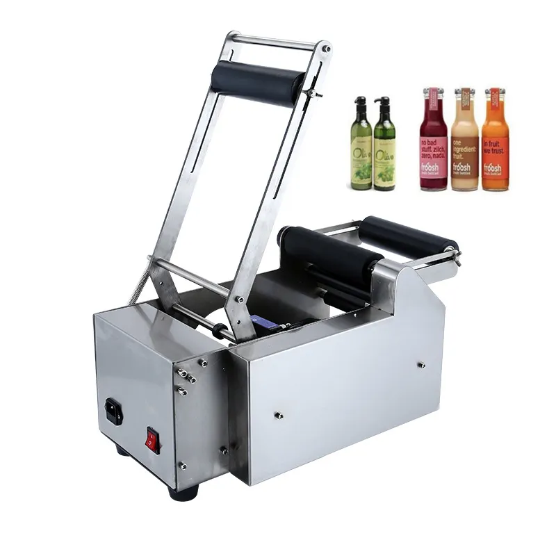 EXW price self-adhesive single label labeling equipment for the Round Bottle or Container