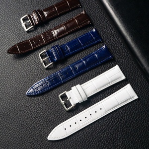 Jettda su misura High-End <span class=keywords><strong>in</strong></span> vera pelle biadesivo <span class=keywords><strong>in</strong></span> bambù strato superiore pelle <span class=keywords><strong>coccodrillo</strong></span> a sgancio rapido cinturino orologio - Product Image 6