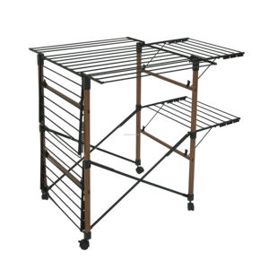 Séchoir à <span class=keywords><strong>linge</strong></span> pliable à 2 niveaux, gain de place, pliable, pop-up - Product Image 4