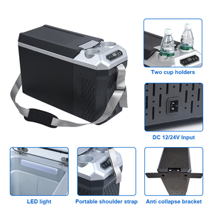 Frigorifero Portatile <span class=keywords><strong>per</strong></span> <span class=keywords><strong>Auto</strong></span> e Campeggio, Congelatore da 15L/18L con Certificazioni CE, CB, FCC, EMC - Product Image 4