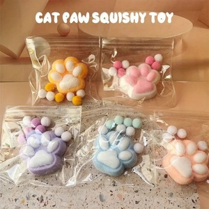 ของเล่นบีบคลายเครียดสำหรับเด็ก TPR Sensory ของเล่นแมวน่ารักแบบ Taba Squishy สำหรับครอบครัว ขายบน Shopify และ Tiktok - Product Image 4