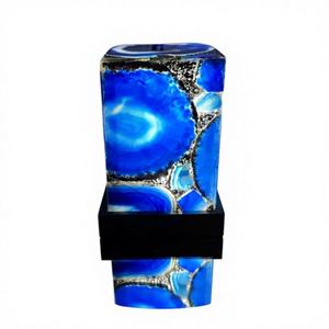 Lampe LED en résine faite à la main en forme de fleur, veilleuse, design de statue de plongée, thème sous-marin, cadeau pour la fête des mères, sac - Product Image 1